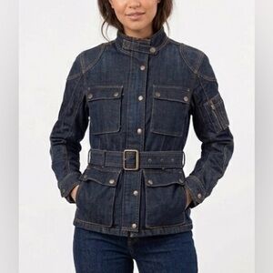 Ralph Lauren black label denim utility jacket women size